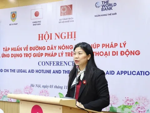 Tập huấn ứng dụng trợ giúp pháp lý trên điện thoại di động