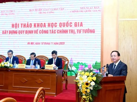 Củng cố công tác chính trị, tư tưởng của Đảng trong tình hình mới