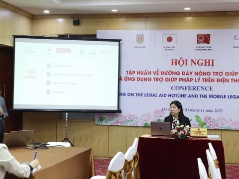Thiết lập Đường dây nóng Trợ giúp pháp lý miễn phí