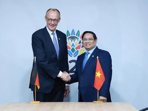 Thủ tướng Đức mong muốn tăng cường hợp tác với Việt Nam trên nhiều lĩnh vực