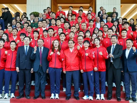 Thủ tướng: Đoàn Việt Nam dự SEA Games 33 với tinh thần thể thao cao thượng và niềm tự hào dân tộc