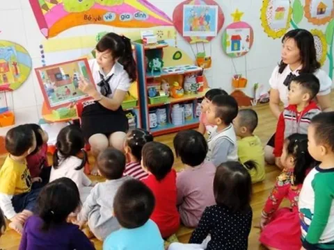 Đề xuất quy định chế độ làm việc đối với giáo viên mầm non
