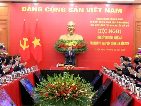 Năm 2026, hành động đột phá, lan tỏa kết quả, tăng tốc thực hiện Nghị quyết số 57-NQ/TW