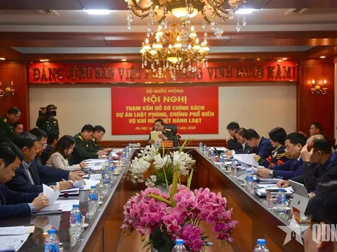 Tham vấn hồ sơ chính sách xây dựng dự án Luật Phòng, chống phổ biến vũ khí hủy diệt hàng loạt