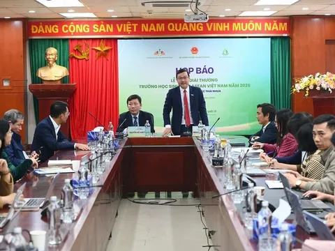 Giải thưởng Trường học sinh thái ASEAN 2025 ươm mầm lối sống xanh từ học đường