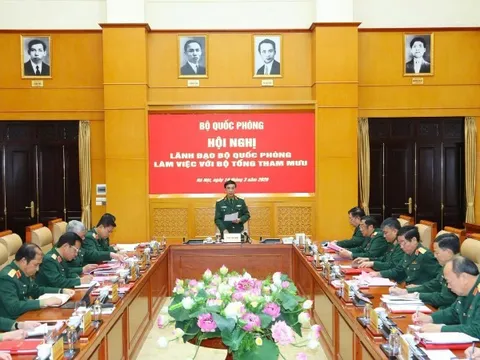 Bộ Tổng Tham mưu nâng cao năng lực nghiên cứu, dự báo, tham mưu chiến lược