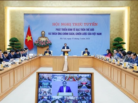 Thủ tướng chủ trì Hội nghị về phát triển 'kinh tế bạc'