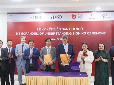 Huế ký kết hợp tác đào tạo du lịch chuẩn Thụy Sĩ, thúc đẩy quốc tế hóa nguồn nhân lực