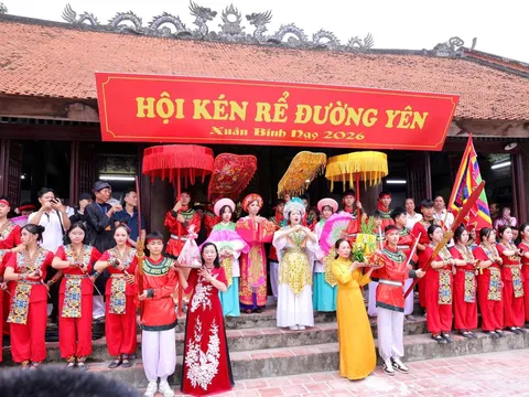 Lễ hội Kén rể Đường Yên chính thức trở thành Di sản văn hóa phi vật thể quốc gia