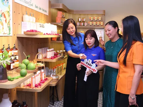 Doanh nghiệp trẻ quảng bá sản phẩm xanh tại “Sức sống hàng Việt” lần 3