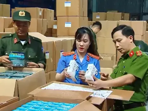 Truy tố 14 bị can trong đường dây sản xuất, buôn bán thực phẩm chức năng giả