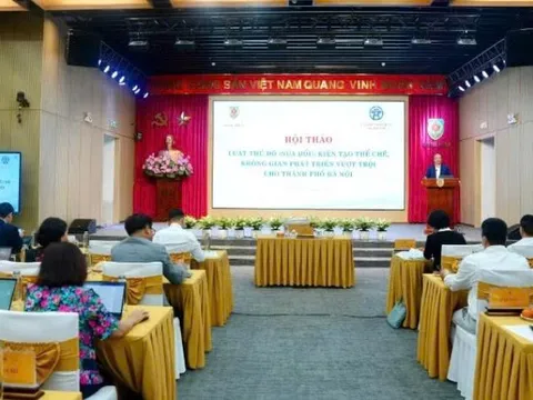 Kiến tạo thể chế, không gian phát triển vượt trội cho Thủ đô Hà Nội