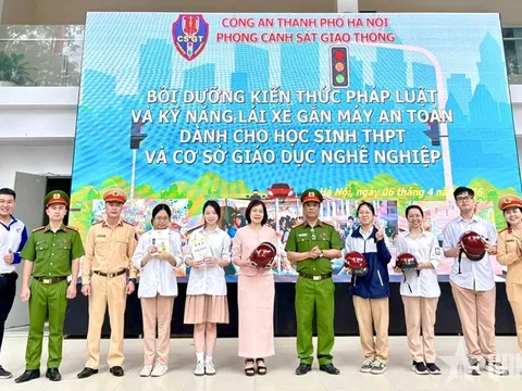 Hà Nội: Tiết học đầu tuần được lựa chọn là “tiết học an toàn giao thông”