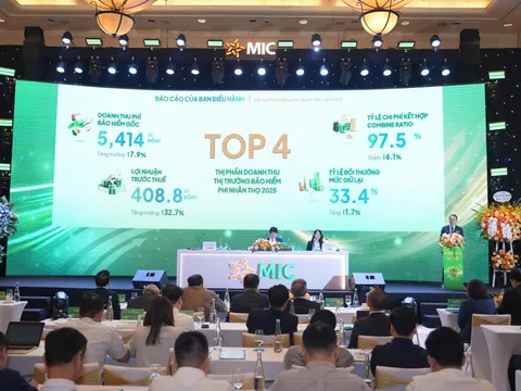 MIC giữ vững Top 4 thị phần, tăng tốc hướng tới mục tiêu Top 3 bảo hiểm phi nhân thọ