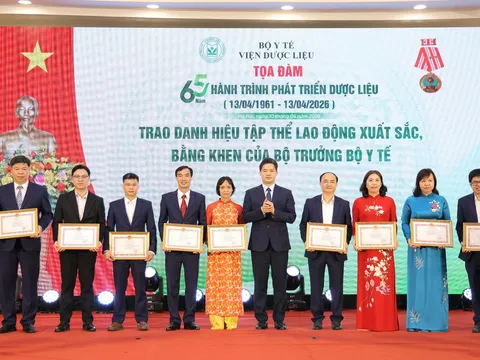 Viện Dược liệu ghi dấu ấn 65 năm với hơn 5.000 loài cây thuốc được nghiên cứu