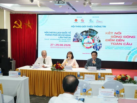 Hội chợ Du lịch Quốc tế Thành phố Hồ Chí Minh 2026 thúc đẩy giao thương, định hình xu hướng du lịch bền vững