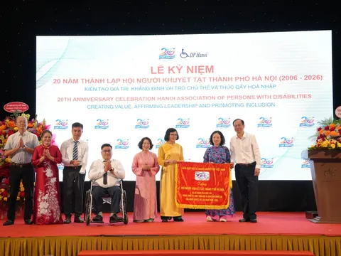 20 năm kiến tạo không gian hòa nhập và phát triển cho cộng đồng người khuyết tật Thủ đô