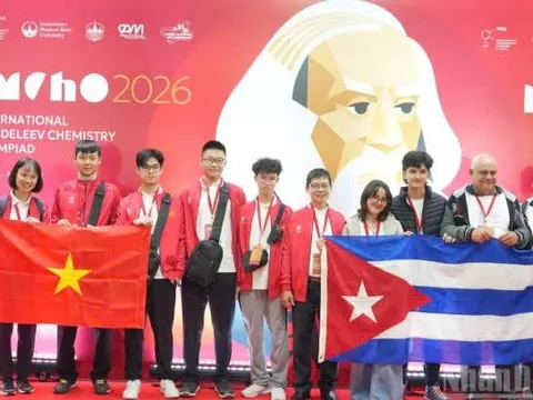 Việt Nam tham dự kỳ thi Olympic Hóa học quốc tế Mendeleev tại Nga
