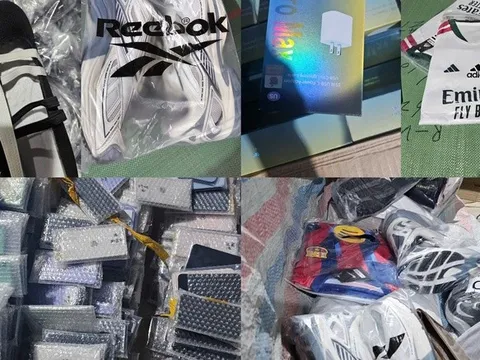 Hàng nghìn sản phẩm giả xuất xứ, giả nhãn mác bị hải quan phát hiện