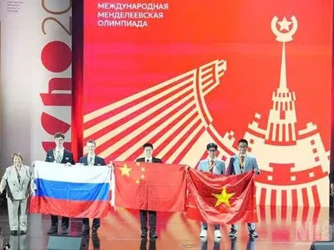 Việt Nam giành giải cao tại Kỳ thi Olympic Hóa học Quốc tế ở Nga
