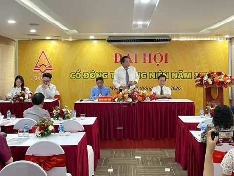 LICOGI 13 vượt 133% kế hoạch doanh thu, đặt mục tiêu 5.500 tỷ đồng năm 2026