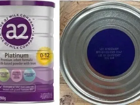 Bộ Y tế yêu cầu rà soát, thu hồi 3 lô sữa a2 Platinum Premium cho trẻ nhỏ