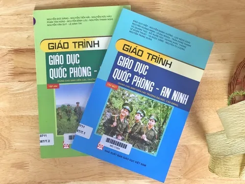 Giáo trình Giáo dục quốc phòng và an ninh phải cập nhật kiến thức cơ bản về khoa học quân sự