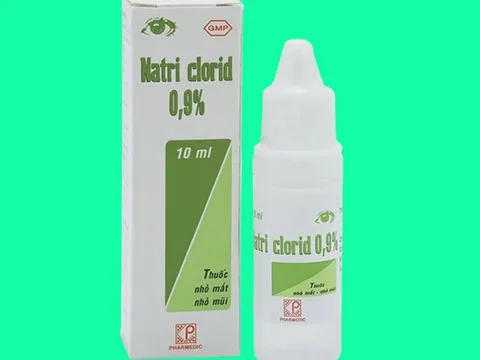 Thu hồi toàn quốc lô thuốc nhỏ mắt Natri clorid 0,9% của công ty Pharmedic
