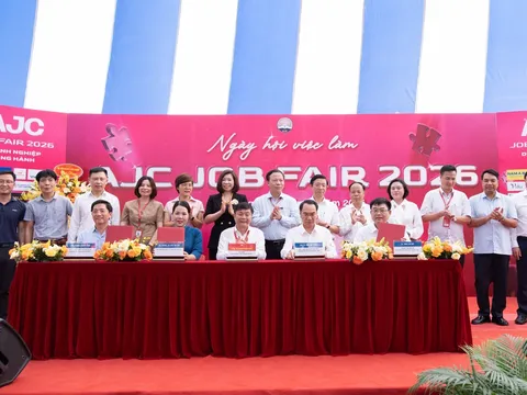 AJC Job Fair 2026 thúc đẩy kết nối đào tạo với nhu cầu tuyển dụng