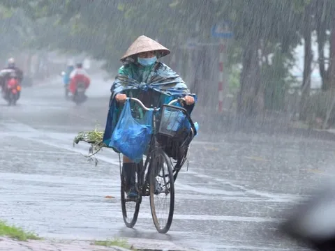 Thời tiết hôm nay (18-5): Mưa rào và dông diện rộng
