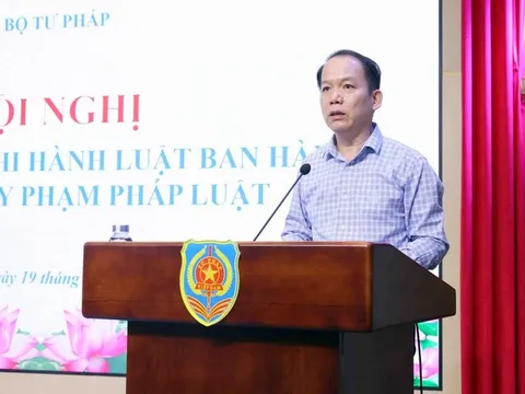 Hoàn thiện thể chế, nâng cao chất lượng xây dựng văn bản quy phạm pháp luật