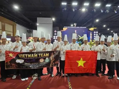 Việt Nam gặt hái thành tích ấn tượng tại Cuộc thi Đầu bếp tài năng Thái Lan 2026