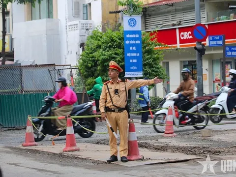 Hà Nội: Chủ động bảo đảm an toàn giao thông tại hơn 70 vị trí rào chắn phục vụ các dự án trọng điểm