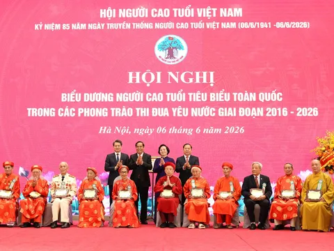 Tôn vinh 169 người cao tuổi tiêu biểu trong phong trào thi đua yêu nước
