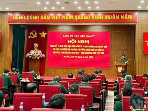 Học viện Quân y phấn đấu đến năm 2030 có hơn 70% học phần ngoại ngữ được giảng dạy có tích hợp công nghệ số