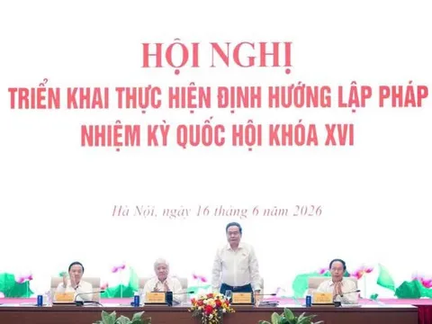 Triển khai thống nhất, đồng bộ định hướng lập pháp nhiệm kỳ Quốc hội khóa XVI
