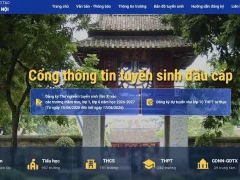 Sở Giáo dục và Đào tạo Hà Nội hướng dẫn các kênh chính thức tra điểm thi vào lớp 10