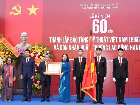 Bảo tàng Mỹ thuật Việt Nam kỷ niệm 60 năm thành lập và đón nhận Huân chương Lao động hạng Ba