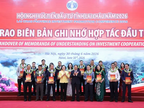 Lai Châu thu hút hơn 200.000 tỷ đồng vốn đầu tư, đặt mục tiêu trở thành cực tăng trưởng mới của Tây Bắc