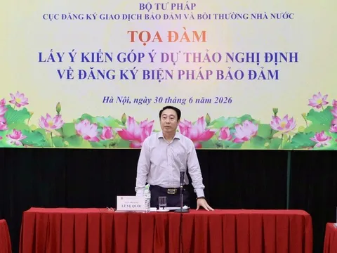 Lấy ý kiến hoàn thiện dự thảo Nghị định về đăng ký biện pháp bảo đảm