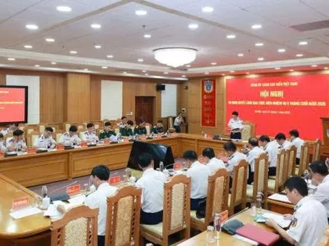 Đảng ủy Cảnh sát biển ra Nghị quyết lãnh đạo thực hiện nhiệm vụ 6 tháng cuối năm 2026