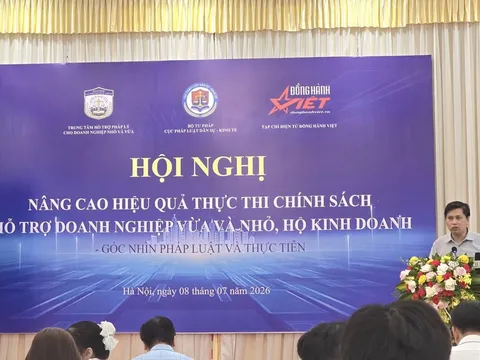 Tăng cường hỗ trợ pháp lý, nâng cao năng lực cạnh tranh cho doanh nghiệp nhỏ và vừa