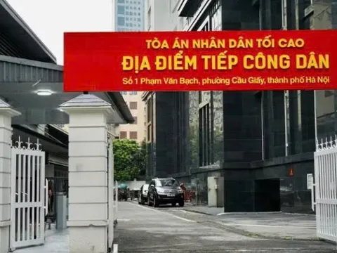 Tòa án nhân dân tối cao chuyển địa điểm tiếp công dân từ ngày 13/7
