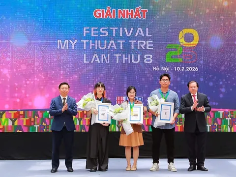 Tôn vinh 31 tác phẩm xuất sắc tại Festival Mỹ thuật trẻ lần thứ 8 năm 2026