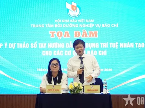 Đề xuất 10 nguyên tắc sử dụng AI trong hoạt động báo chí