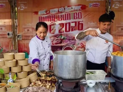 Khai mạc “Ngày Bún bò Huế”, tôn vinh di sản ẩm thực Cố đô