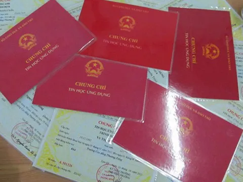 Đề xuất thống nhất công nhận chứng chỉ trong hệ thống giáo dục quốc dân