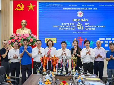 Giải vô địch bóng bàn quốc gia Báo Nhân Dân lần thứ 44 chính thức khởi tranh