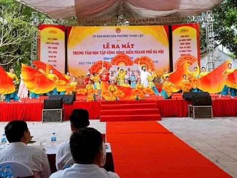 Hà Nội: Phường Thanh Liệt ra mắt Trung tâm Học tập cộng đồng điểm gắn với bảo tồn di sản văn hóa