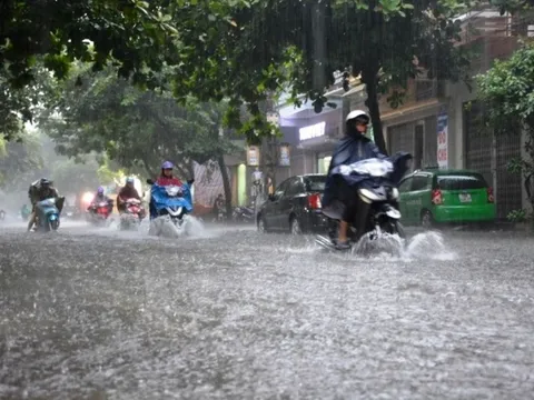 Thời tiết hôm nay (20-8): Bắc Bộ tiếp tục mưa dông